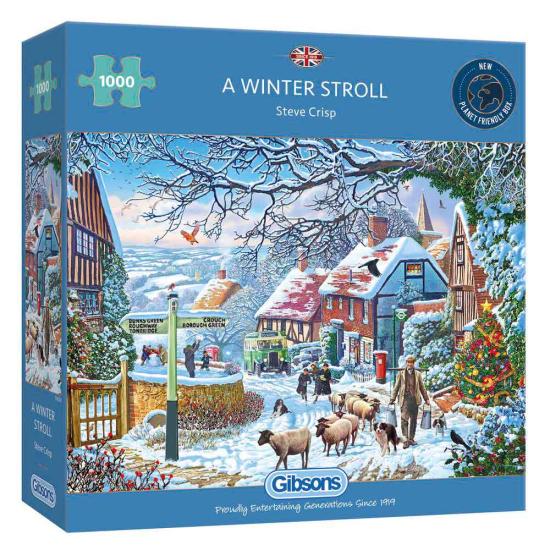Gibsons Puzzle Ein Winterspaziergang 1000 Teile