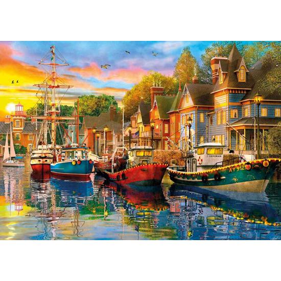 Gibsons Candles At Sunset Puzzle 2 x 500 Teile