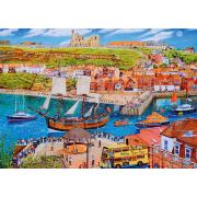 Gibsons Segelboot Endeavour in Whitby 500-teiliges Puzzle