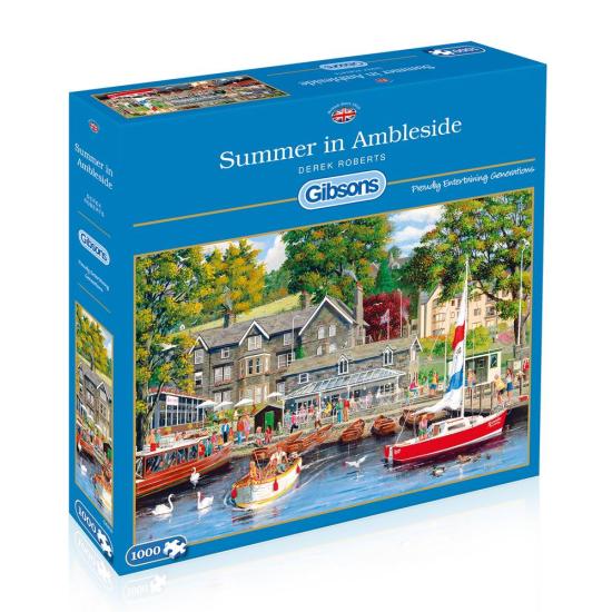 Gibsons Sommer in Ambleside 1000-teiliges Puzzle