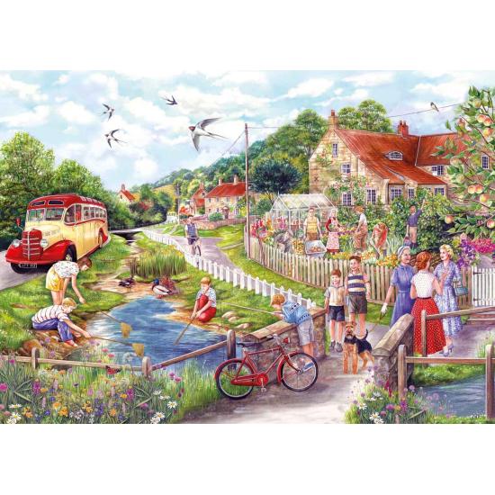 Gibsons Summer in the Creek 1000-teiliges Puzzle