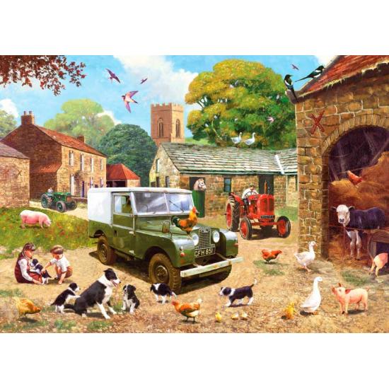 Gibsons Backyard Life Puzzle 1000 Teile