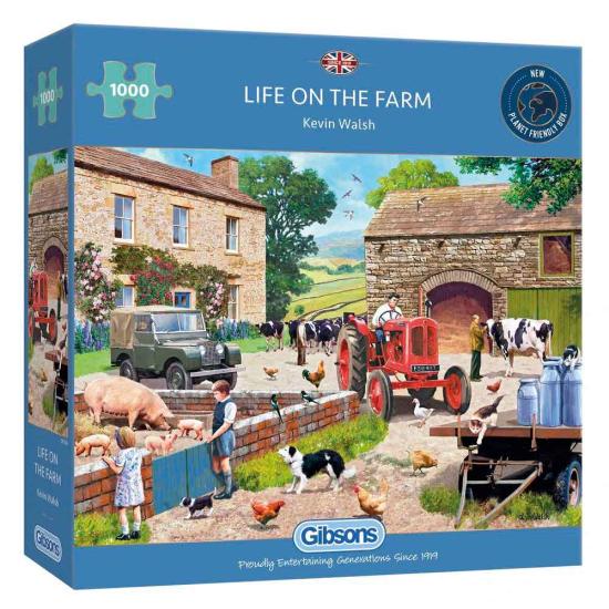 Gibsons Farm Life Puzzle 1000 Teile