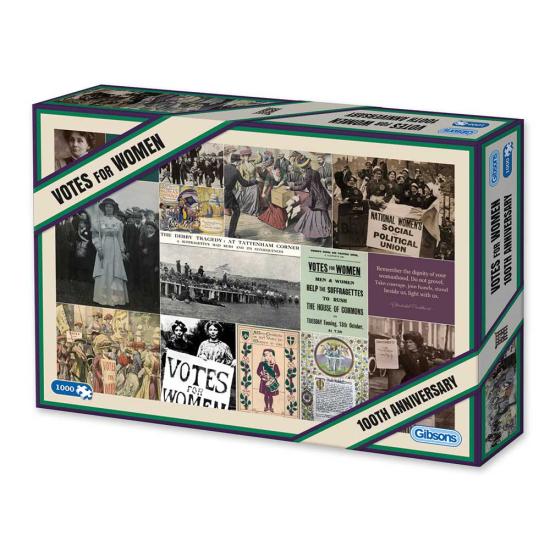 Gibsons Vote for Women Puzzle (100. Jahrestag), 1000 Teile