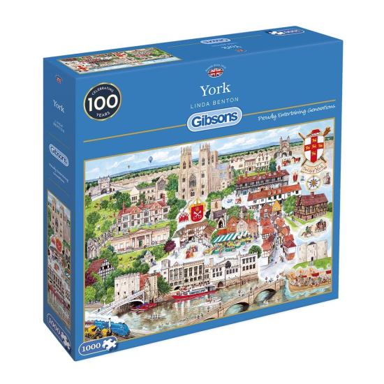 Gibsons York 1000-teiliges Puzzle