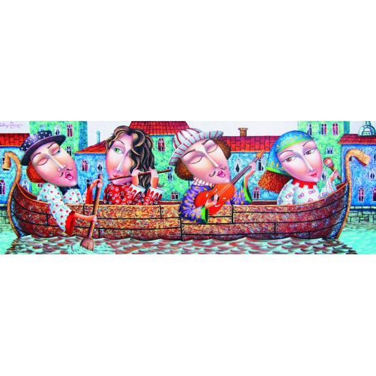 Goldpuzzle Die andere Seite von Venedig 1000 Teile