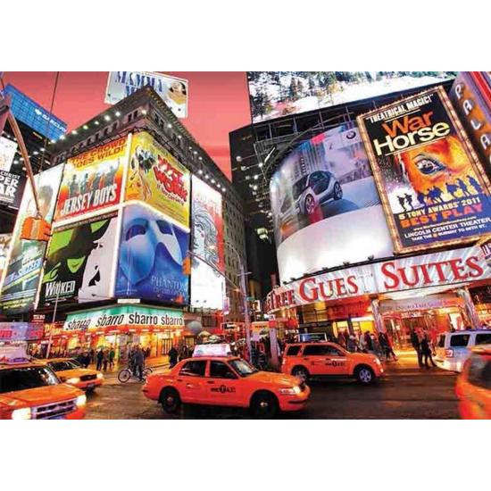 Gold Broadway, Times Square, New York 1500-teiliges Puzzle
