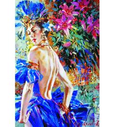 Wunderschönes Cabaret Gold Puzzle mit 1500 Teilen