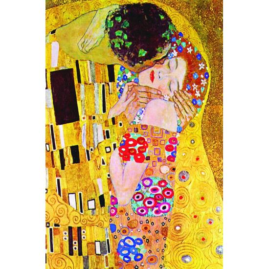 Puzzle Gold Der Kuss aus 1000 Teilen