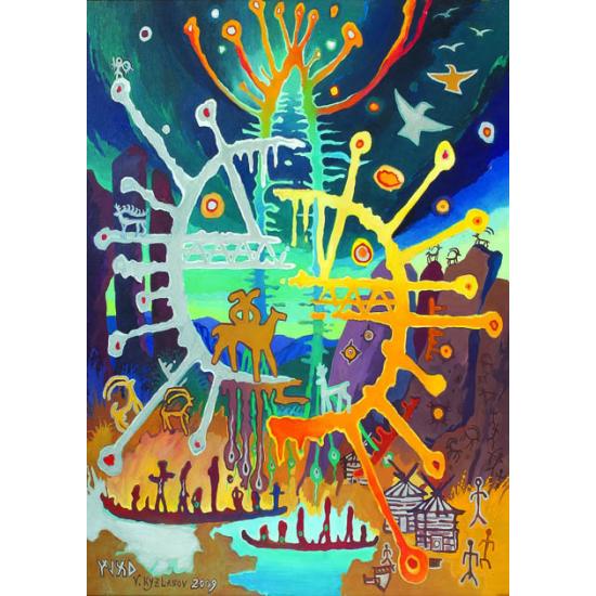 1000-teiliges Eternal-Gold-Puzzle