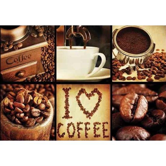 Gold I Love Coffee Puzzle 1000 Teile Gold I Love Coffee Puzzle 1000 Teile