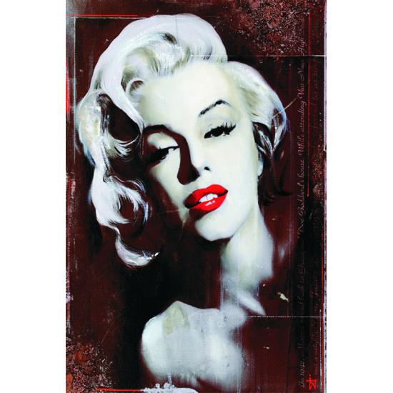 Gold-Nostalgie-Puzzle, Marilyn 1000 Teile