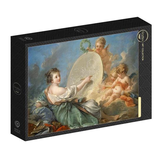 Grafika Puzzle Allegorie der Malerei 1000 Teile
