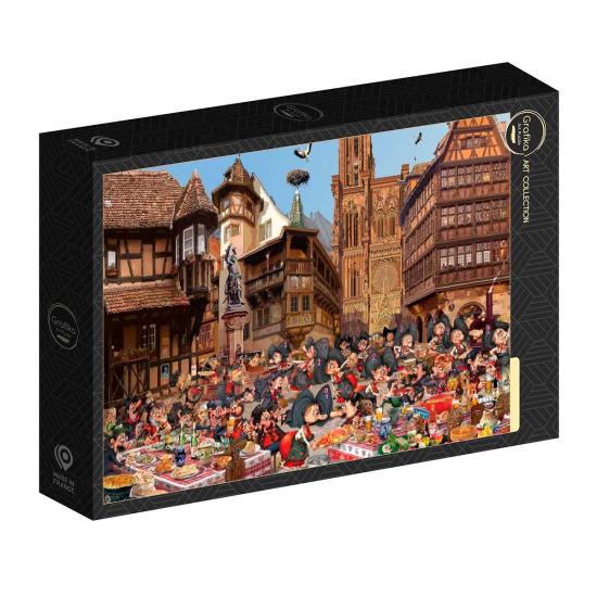 Puzzle Grafika Elsass 1000 Teile