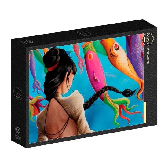 Grafika Koinoboris Flaggen-Puzzle 1000 Teile