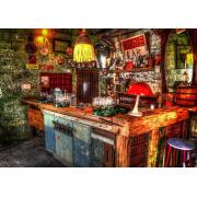 Puzzle Grafika Ruinierte Bar in Budapest mit 1500 Teilen