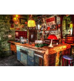 Puzzle Grafika Ruinierte Bar in Budapest mit 1500 Teilen