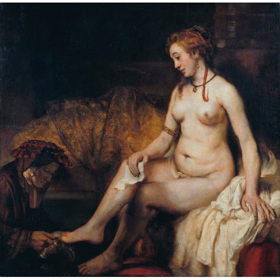 Grafika Bathsheba in ihrem Badepuzzle 1000 Teile