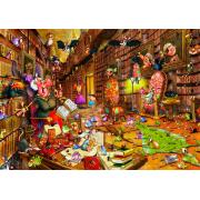 Grafika Witchcraft Library Puzzle 1500 Teile