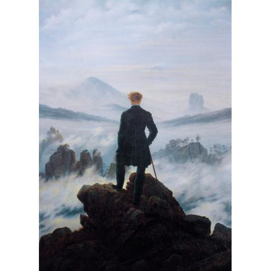 Grafika Puzzle Walker auf dem Nebelmeer 1000 Teile