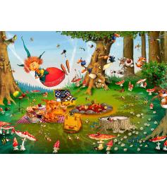 Grafika Witch&#39;s Camping Puzzle mit 2000 Teilen