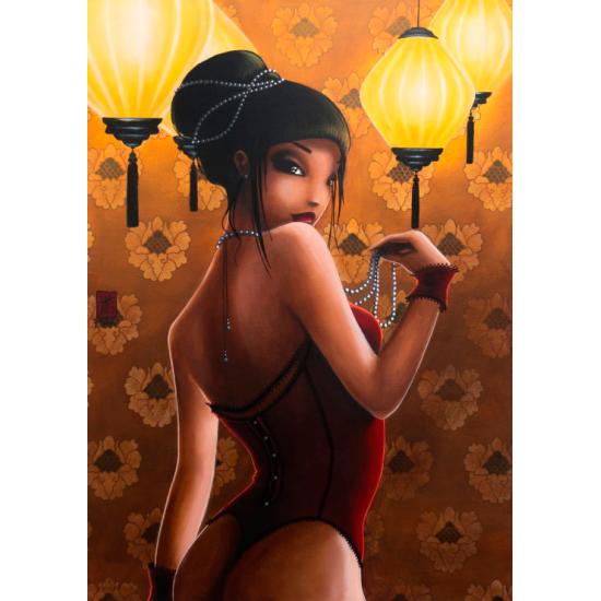 Grafika Chinesisches Lampenpuzzle 1000 Teile