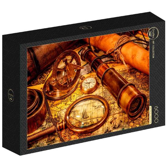 Grafika Vintage Navigationskarten-Puzzle mit 6000 Teilen