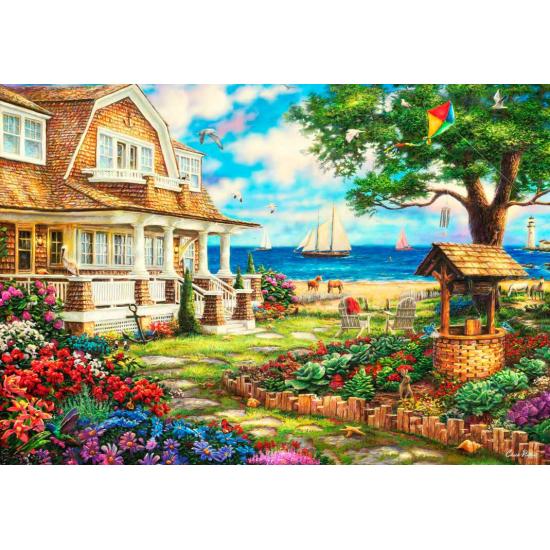 Puzzle Grafika Ferienhaus Am Meer 1000 Teile