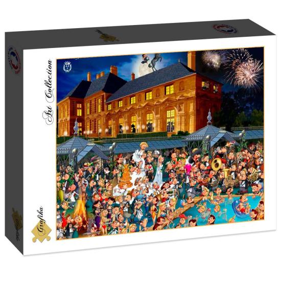 Grafika Vallery Castle Puzzle mit 2000 Teilen