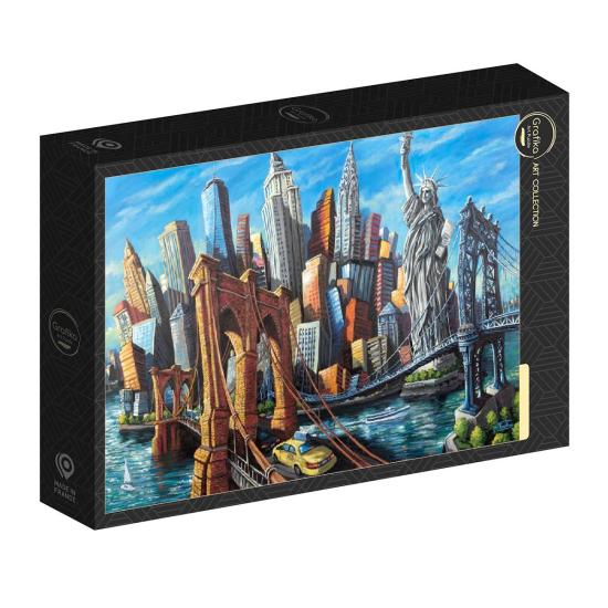 Puzzle Grafika Stadt Der Träume 1000 Teile