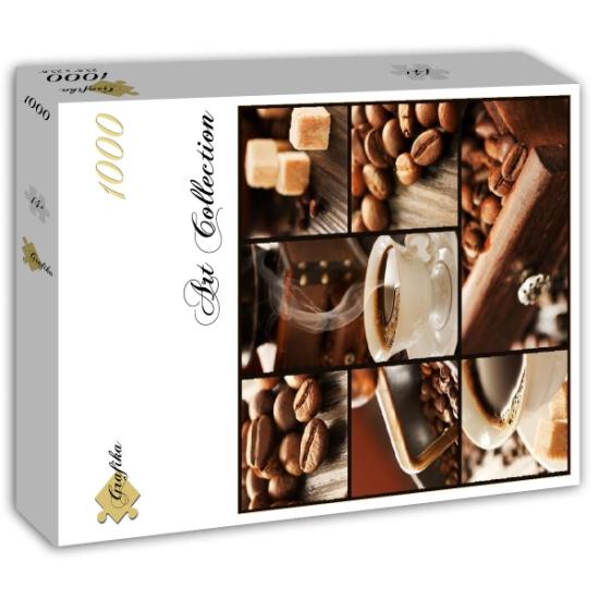 Grafika Kaffee-Collage-Puzzle 1000 Teile