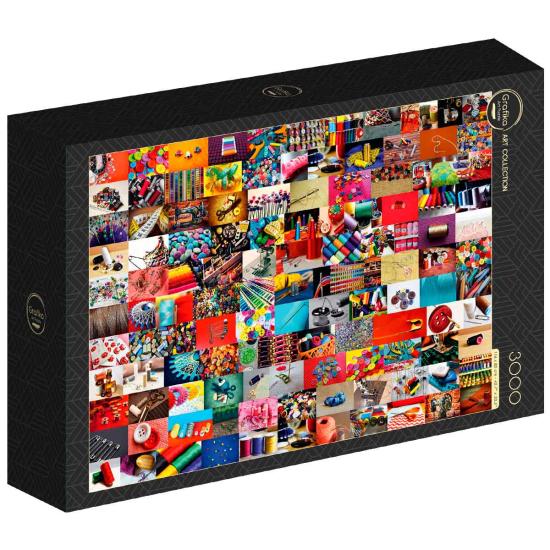 Grafika 3000-teiliges Näh-Collage-Puzzle