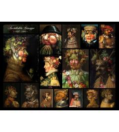 Grafika Collage Puzzle von Giuseppe Arcimboldo 2000 Teile