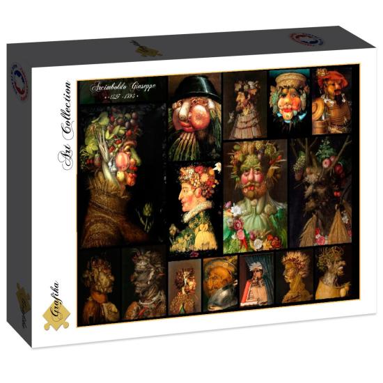 Grafika Collage Puzzle von Giuseppe Arcimboldo 2000 Teile