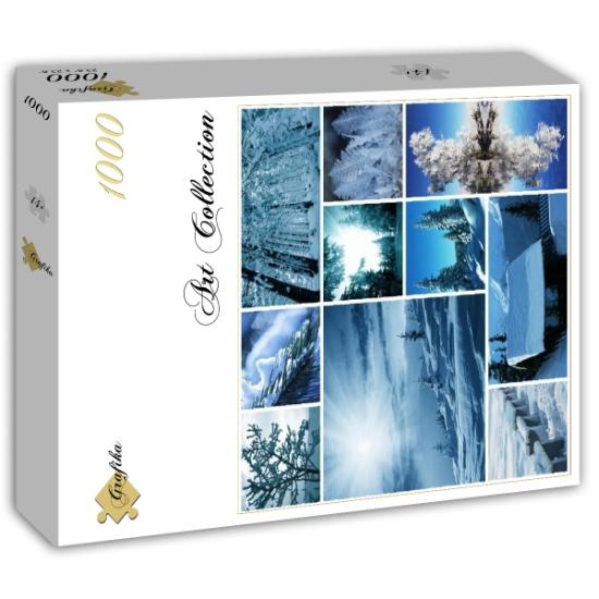 Grafika Winter Collage Puzzle 1000 Teile