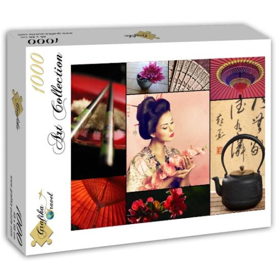 Grafika Collage Puzzle aus Japan 1000 Teile