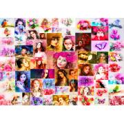 Grafika Collage of Women Puzzle 1500 Teile