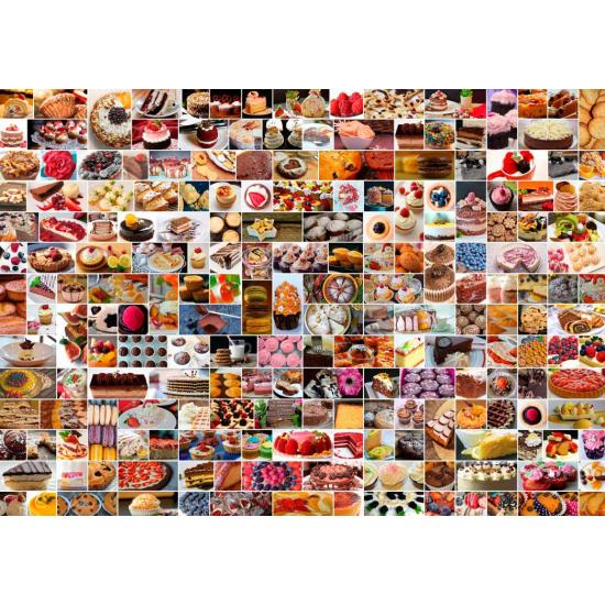 Grafika Kuchen-Collage-Puzzle 1500 Teile Grafika Kuchen-Collage-Puzzle 1500 Teile