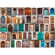 Grafika Collage of Doors Puzzle mit 2000 Teilen