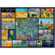Grafika Collage Puzzle von Vincent Van Gogh mit 2000 Teilen