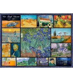 Grafika Collage Puzzle von Vincent Van Gogh mit 2000 Teilen