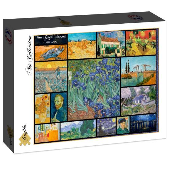 Grafika Collage Puzzle von Vincent Van Gogh mit 2000 Teilen