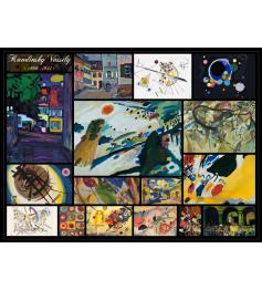 Grafika Collage Puzzle von Wassily Kandinsky 2000 Teile