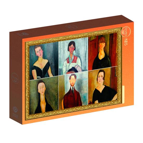 Grafika Collage Modigliani Puzzle mit 500 Teilen