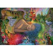 Grafika Collage Puzzle Dreaming in Farbe mit 1500 Teilen