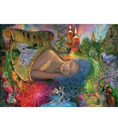 Grafika Collage Puzzle Dreaming in Farbe mit 1500 Teilen