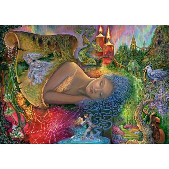 Grafika Collage Puzzle Dreaming in Farbe mit 1500 Teilen Grafika Collage Puzzle Dreaming in Farbe mit 1500 Teilen