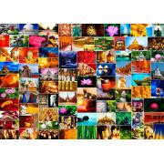 Grafika Collage Zen-Puzzle mit 1500 Teilen