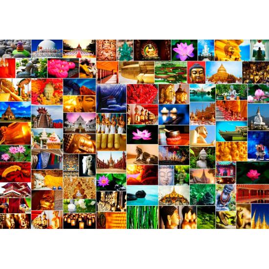 Grafika Collage Zen-Puzzle mit 1500 Teilen