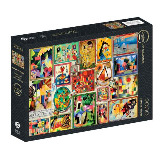 Puzzle Grafika Berühmte Gemälde 2000 Teilen